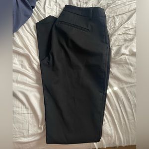 Express black work pants